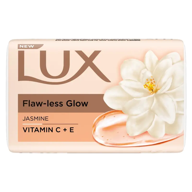 Lux Jasmine and Vitamin E Beauty Soap for Bright Skin, Mega Pack 3x150 g