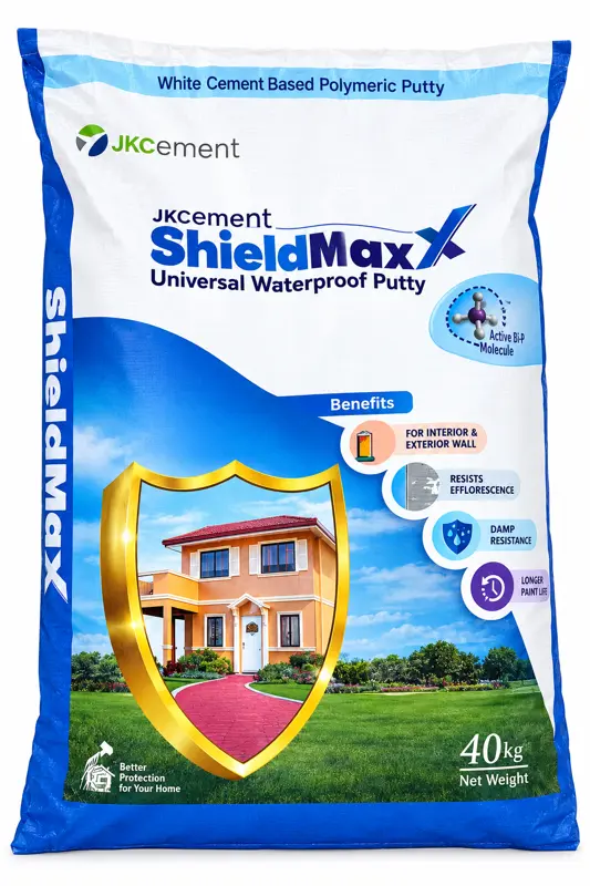 JK CEMENT SHIELDMAXX UNIVERSAL WATERPROOF PUTTY – 40 KG