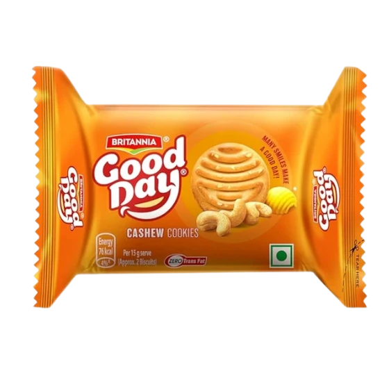 BRITANNIA GOODDAY CASHEW COOKIES 68 G