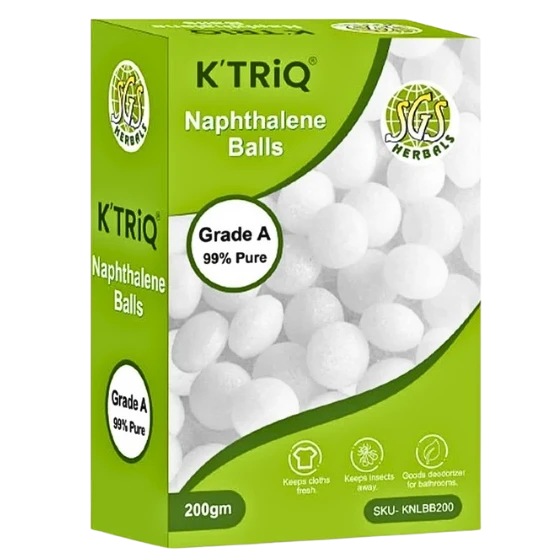 K'TRIQ NAPHTHALENE BALLS 200GM