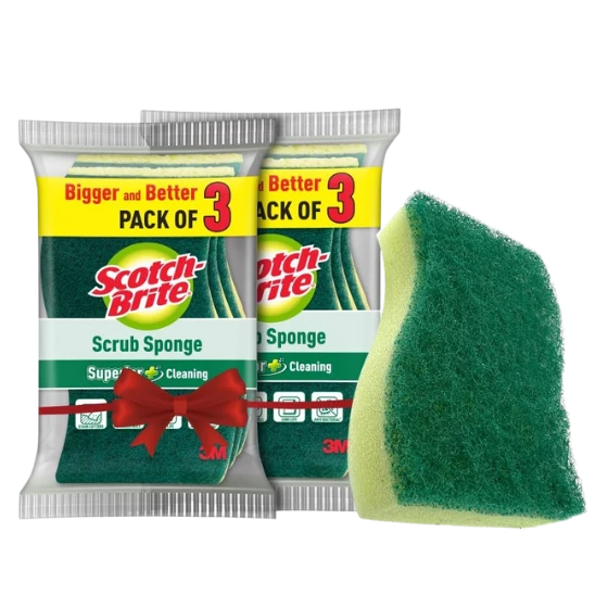 Scotch-Brite Scrub Sponge Pack of 3