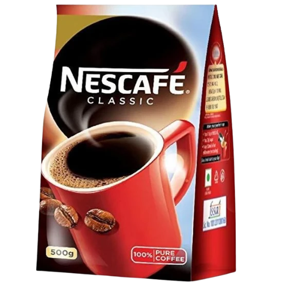 Nescafe Classic Instant Coffee Powder 500GM Pouch