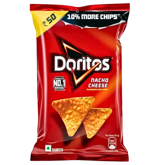 DORITOS NACHO CHIPS CHEESE FLAVOUR