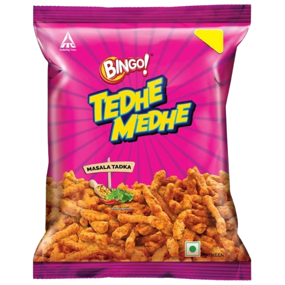 Bingo! Tedhe Medhe Masala Tadka 75 g