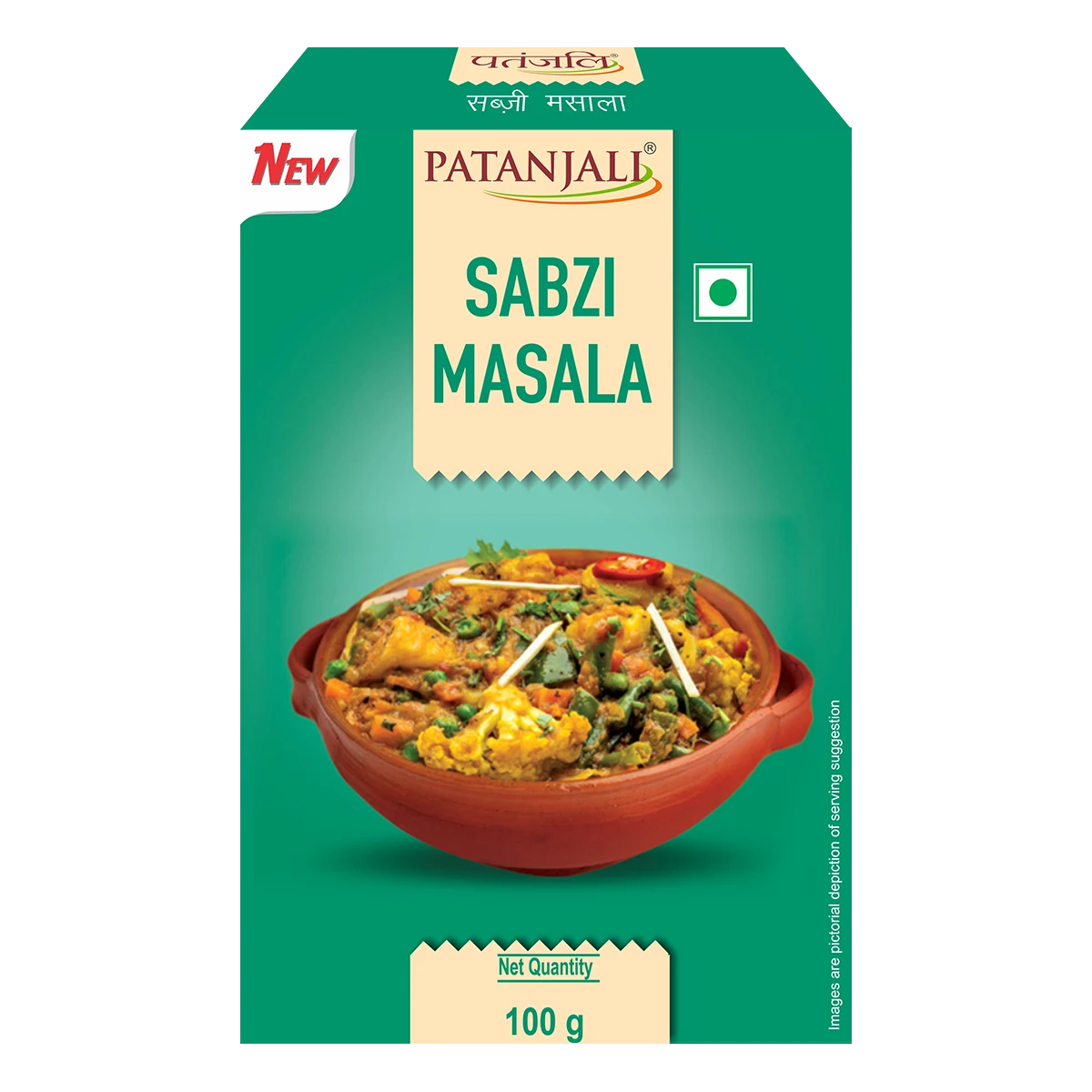 SABZI MASALA 100 GM - PATANJALI