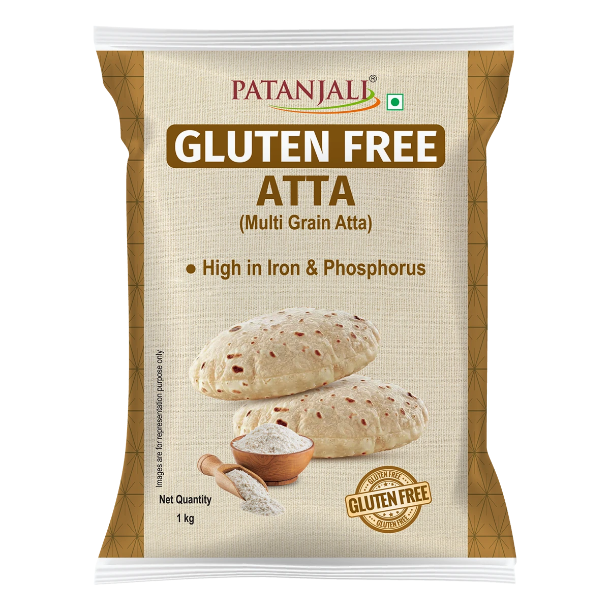 GLUTEN FREE ATTA 1 KG - PATANJALI