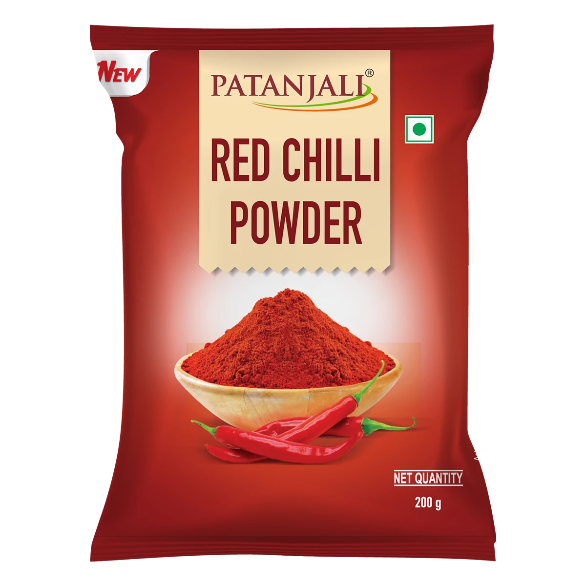 RED CHILLI WHOLE 200 GM - PATANJALI