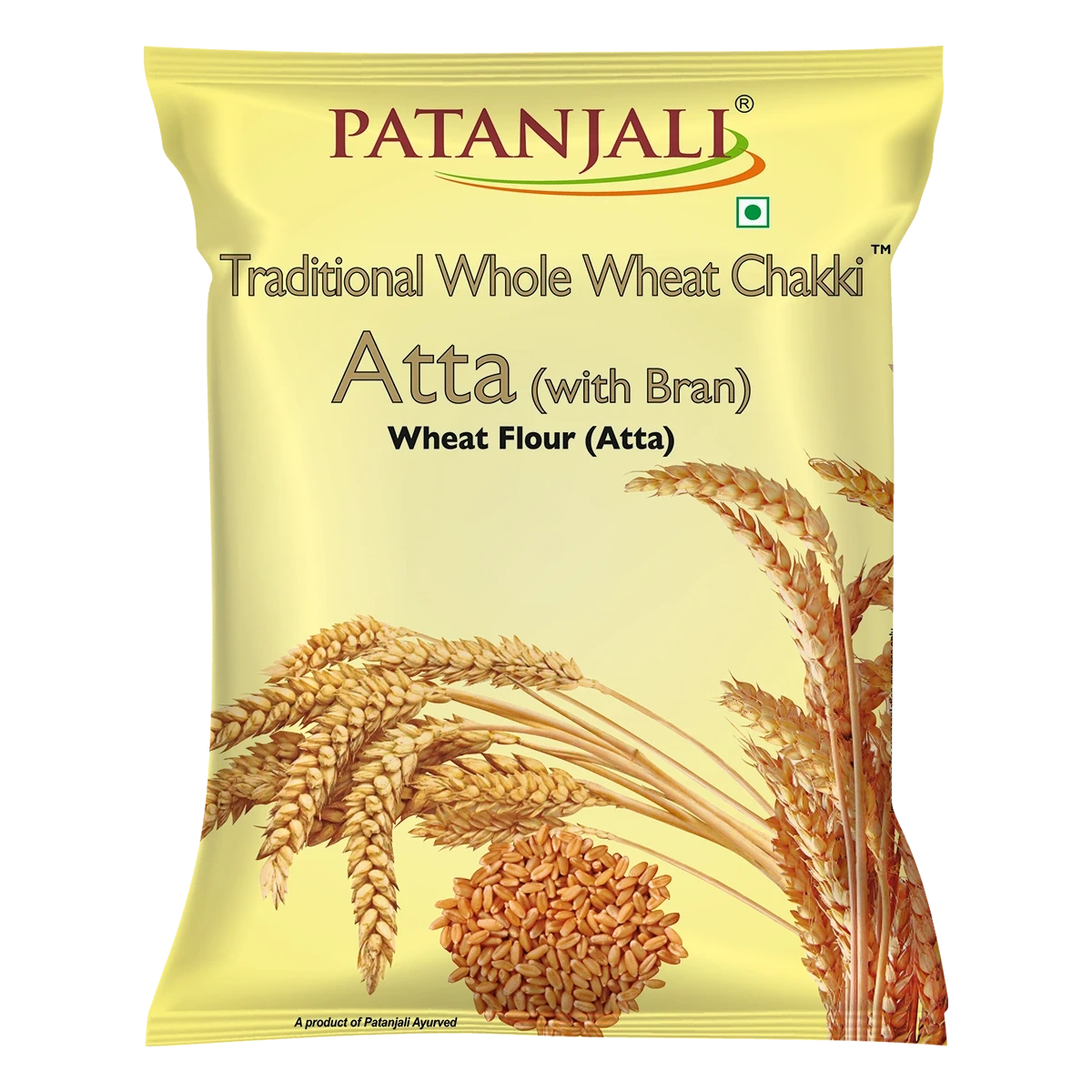 TRADITIONAL WHOLE WHEAT ATTA 5 Kg - PATANJALI