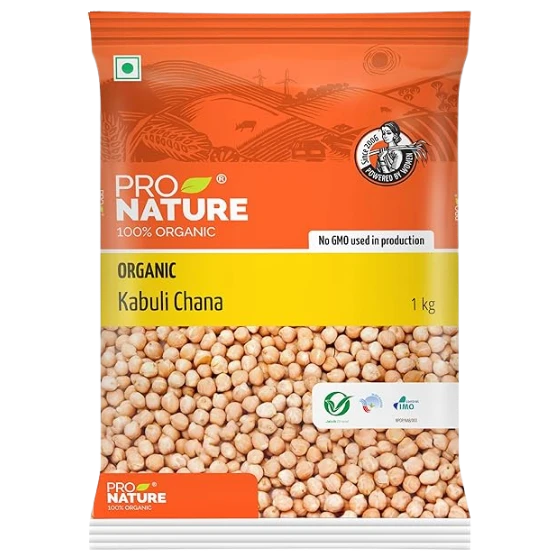 Pro Nature 100% Organic Channa Dal, 1kg