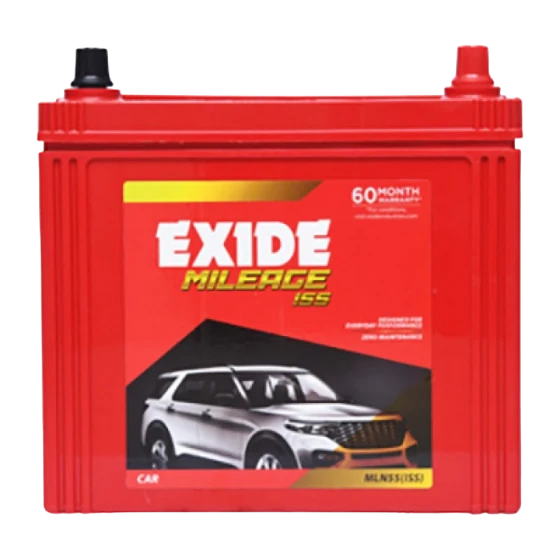 Exide Mileage MLN55 (ISS) - 45AH