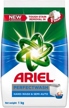 Ariel Perfect Wash Detergent Powder 1KG