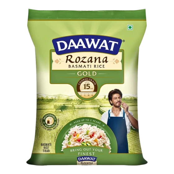 Daawat Rozana Gold Basmati Rice 1Kg