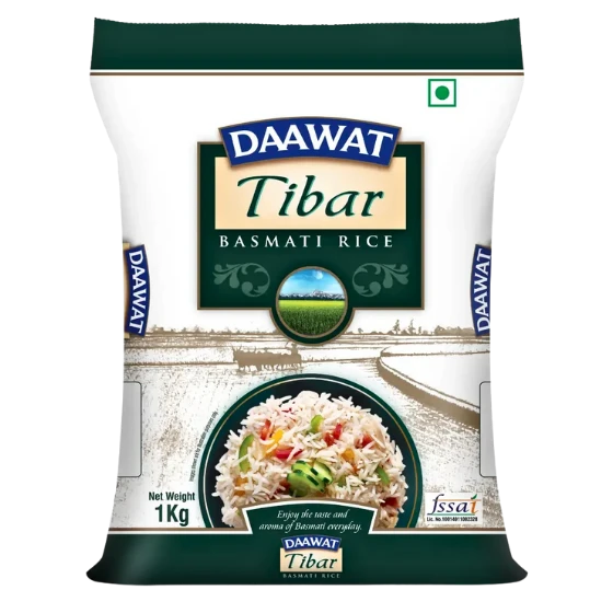 DAAWAT TIBAR BASMATI RICE- 1Kg