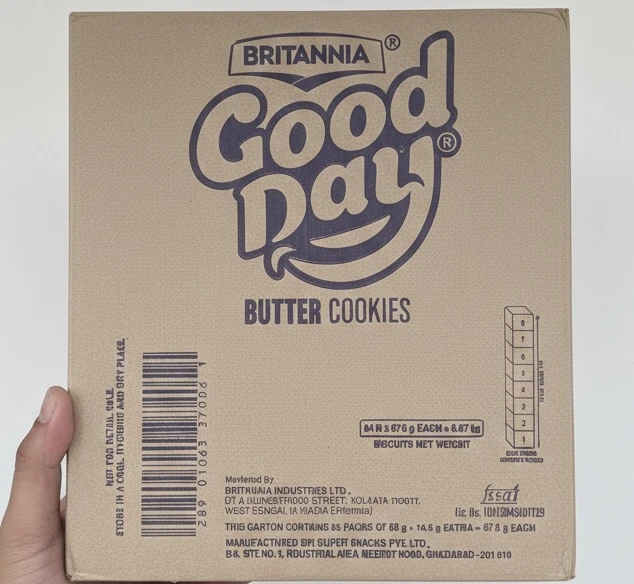 BRITANNIA GOOD DAY BISCUIT (PETI)